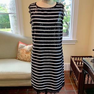 St. John sequin shift